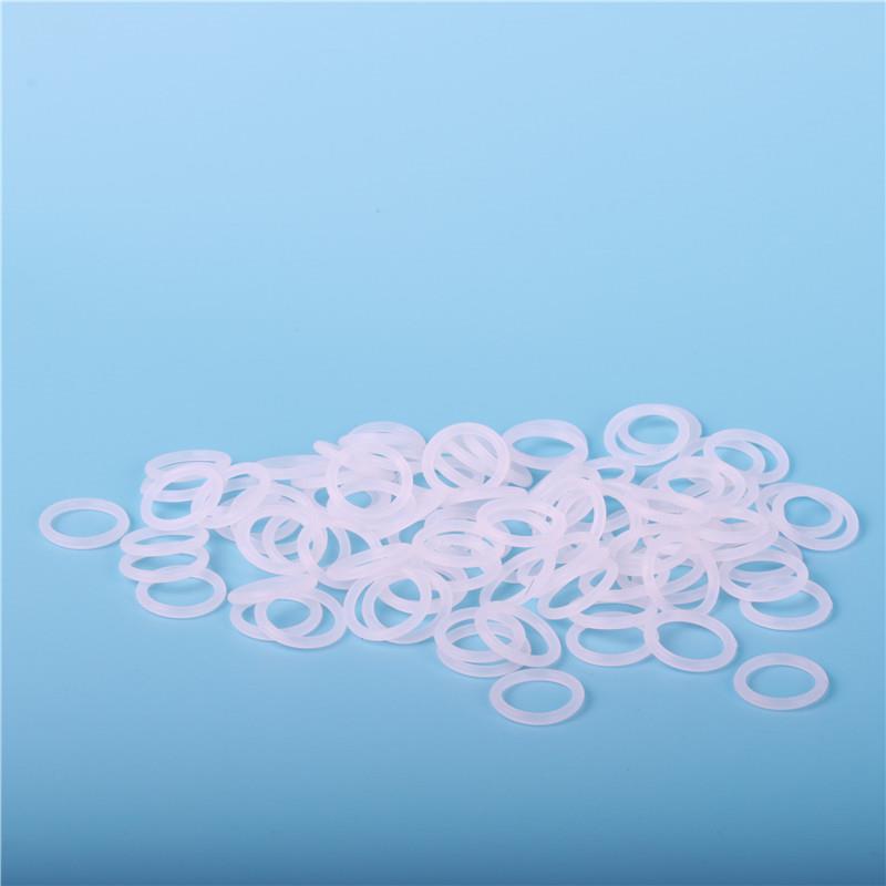 白色硅膠O型圈 食品級(jí)硅膠防水密封圈