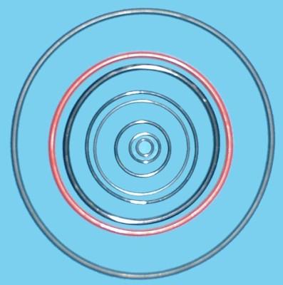 o型密封圈規(guī)格 耐高溫氟橡膠密封圈廠家直銷